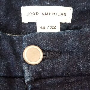 Good American Indigo Denim Pants